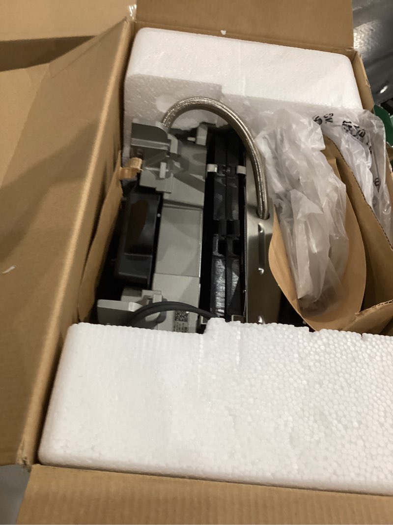 Condition photo showing As Is for Cuisinart Griddler Indoor Grill, Panini Press, Sandwich Maker & More, 5-in-1 Grilling, Dishwasher-Safe Nonstick Cooking Plates, GR-4NNAS, Stainless Steel New 5-in-1