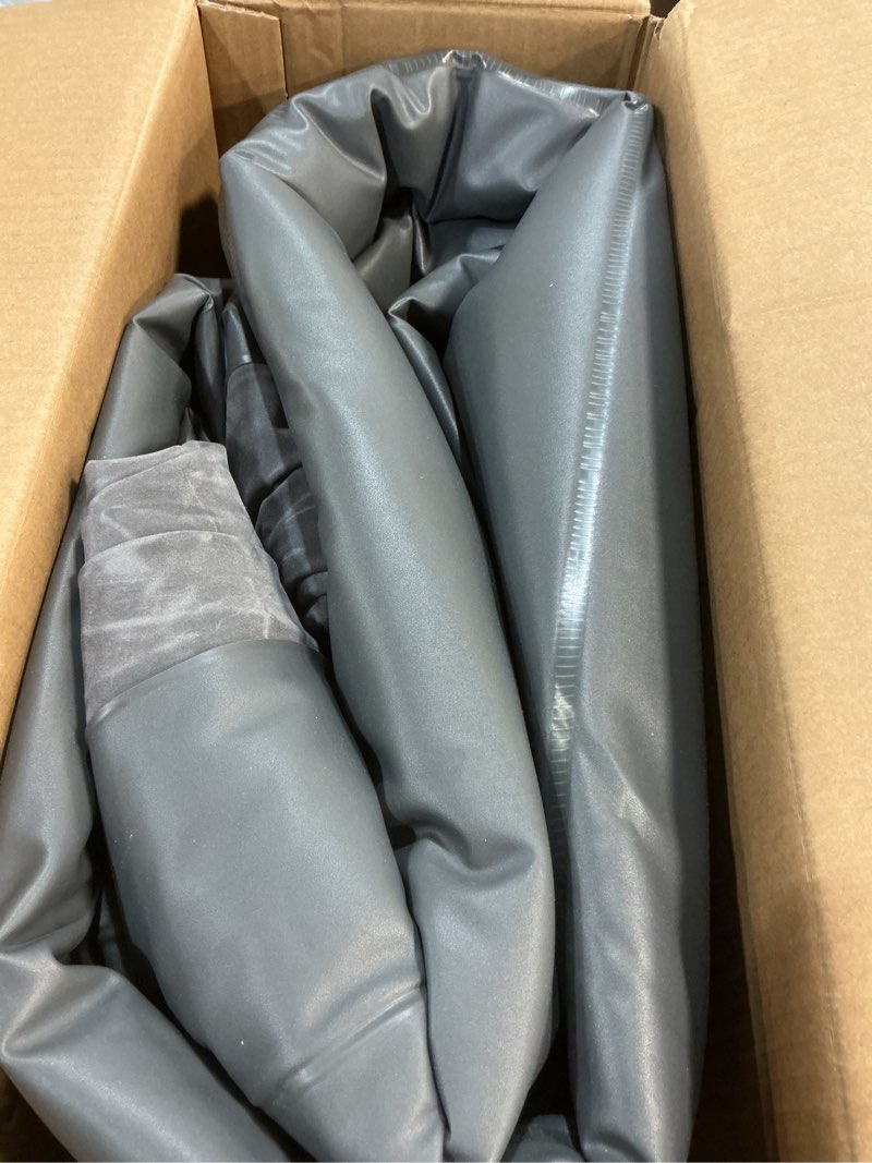 Condition photo showing Good Condition for intex dura-beam deluxe comfort-plush elevated: fiber-tech – queen size – built-in electric pump – 18in bed height – 600lb weight capacity 18" grey queen