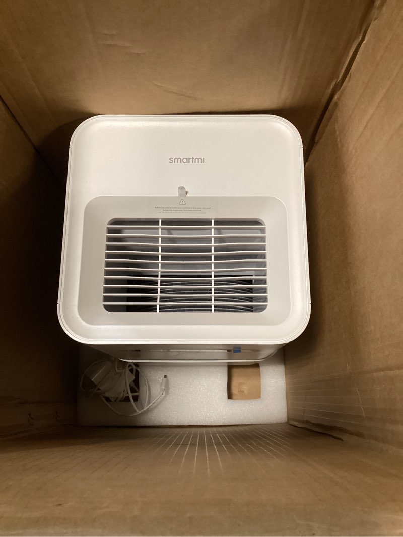 Condition photo showing As Is for smartmi Humidifiers Evaporative, Cool No Mist Humidifiers for Bedroom, Air Humidifiers for Baby, 4L Top Fill, Self-Cleaning, Quiet, Smart APP Control, Auto Shutoff, Air-drying, Shockproof