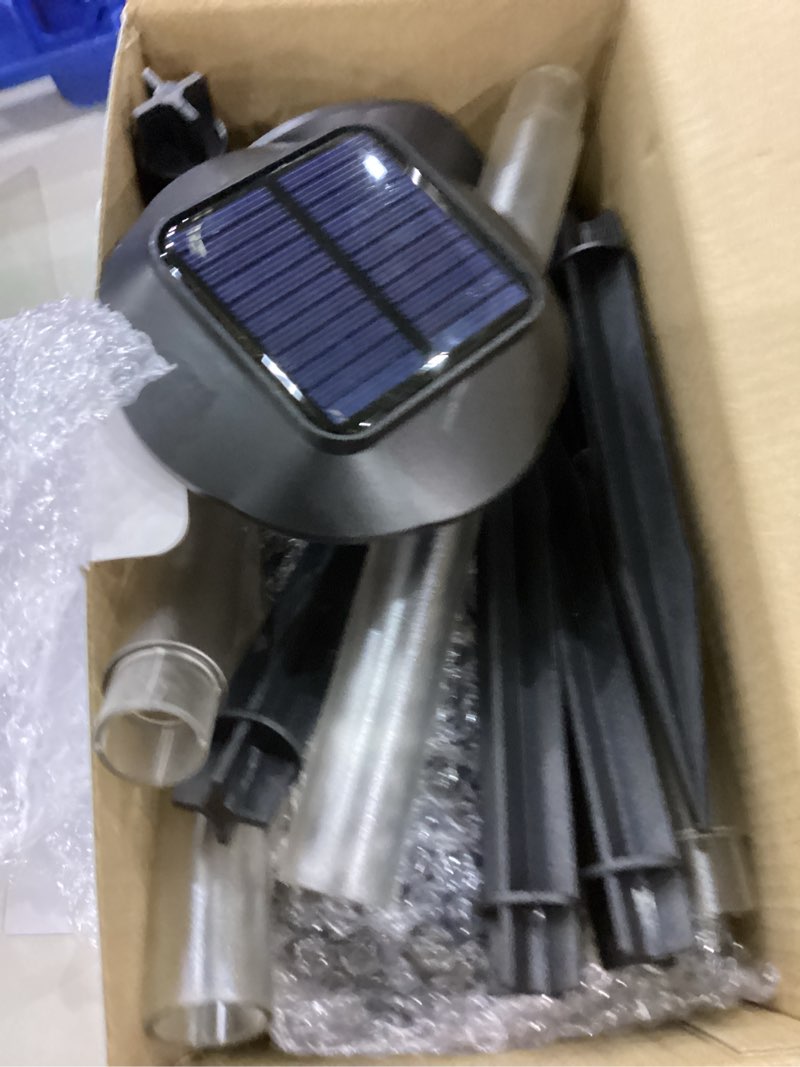 ALEPOD Color Changing Solar Pathway Lights - 8 Pack IP68 Waterproof with 7 RGB Modes for Halloween &