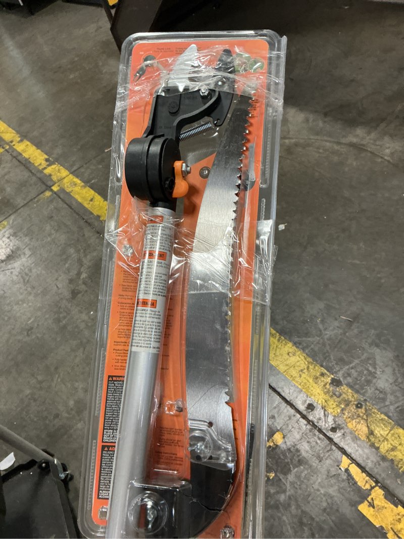 Condition photo showing Good Condition for Fiskars 2-in-1 Extendable Tree Pruner and Pole Saw (Extends 7.9 - 12 feet) with Rotating Head, Pruning Stik Model with15-Inch Double-Grind Saw Blade, and Double Locking System