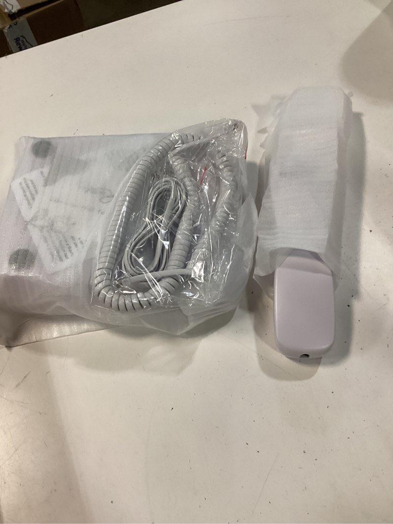 Condition photo showing Good Condition for uvital big button phone for seniors, corded landline phone with 9 one-touch dialing big buttons, hands-free calling, loud ringer, easy to use for visually impaired telephone for seniors 01-button white