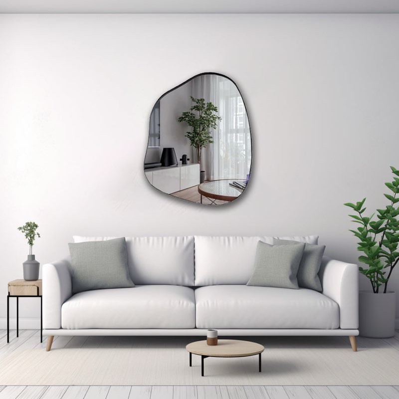 PLUTO Asymmetric Accent Wall Mirror