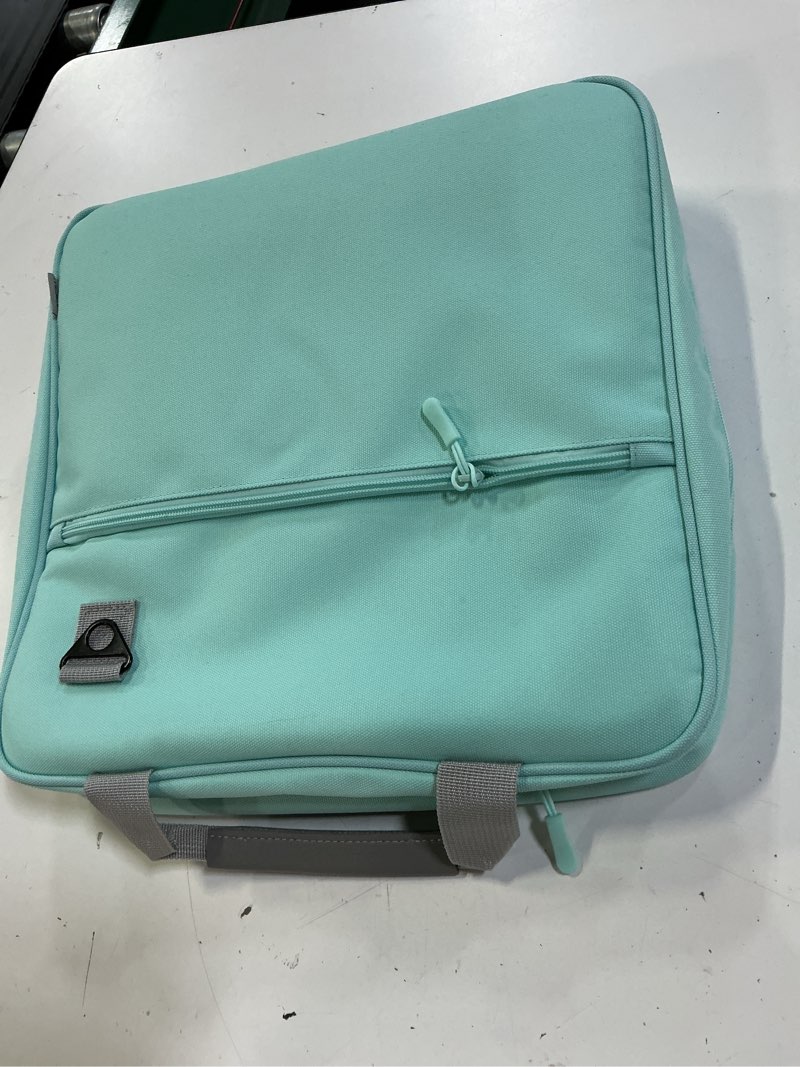 Condition photo showing Good Condition for moko zipper binder, 2 inch 3 ring binder with zipper,500 sheets capacity zipper binder with shoulder strap & handle,multi-pocket zipper binder organizer for middle school, mint green mint green 2 inches o-ring