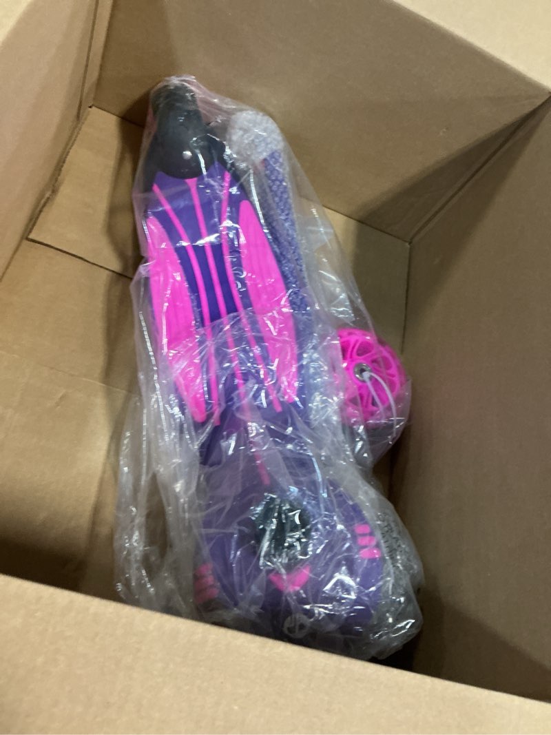 Condition photo showing As Is for Gotrax KS1 Kids Kick Scooter, LED Lighted Wheels and 3 Adjustable Height Handlebars, Lean-to-Steer & Widen Anti-Slip Deck, 3 Wheel Scooter for Boys & Girls Ages 2-8 and up to 110 Lbs Purple