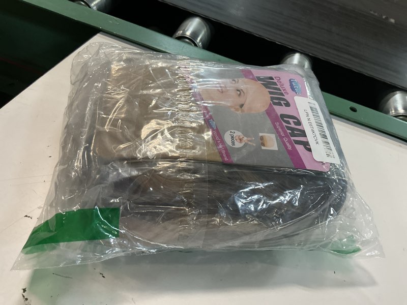 Condition photo showing Good Condition for aisi hair ?beginner friendly wigs? brown highlight wig with bangs for women, middle length naturallayered straight wig for daily party brown highlight 20 inch