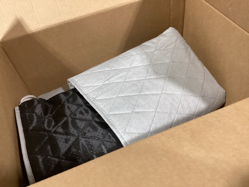 Condition photo showing Good Condition for tegeme extra large ironing mat (35.4 x 63 inch), heat resistant ironing blanket, quilted iron board pad for table top, countertop, home, laundry room, foldable for quilting and travel 35 x 62 inch