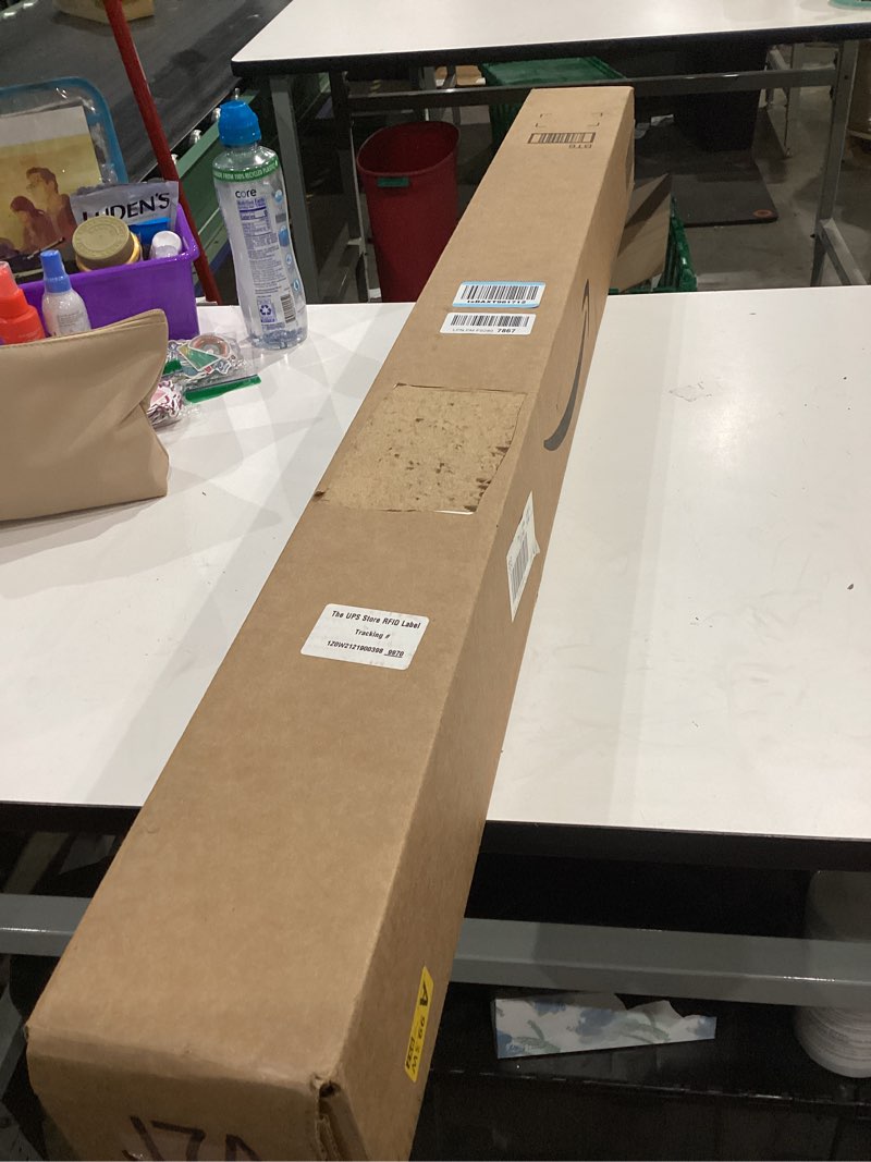 Condition photo showing Good Condition for ZSTARR Retractable Ceiling Curtain Track, Measurement-Free Curtain Track 51''-94'',For Room Divider, Shower Curtain, Parallel bay window, RV Curtain Track (2Sets) White White 51''-94'' (2 Sets)