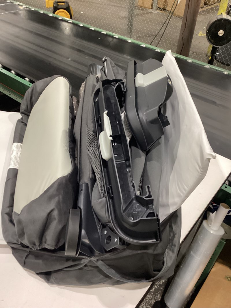 Condition photo showing As Is for chicco lullaby portable playard, infant bassinet and changer, toddler playard, portable crib, travel friendly | calla/grey lullaby calla