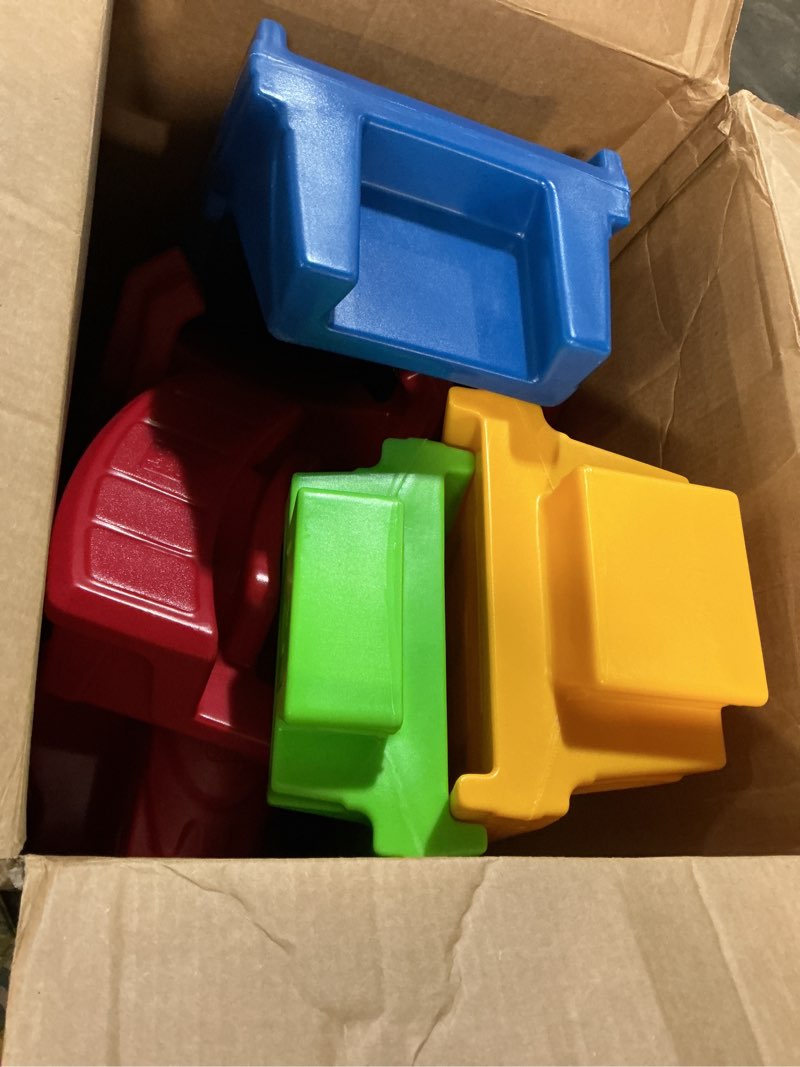 Condition photo showing Good Condition for step2 up & down roller coaster toy for kids, ride on push car, indoor/outdoor playset, toddlers ages 2-5 years old, compact storage, max weight 50 lb., multicolor