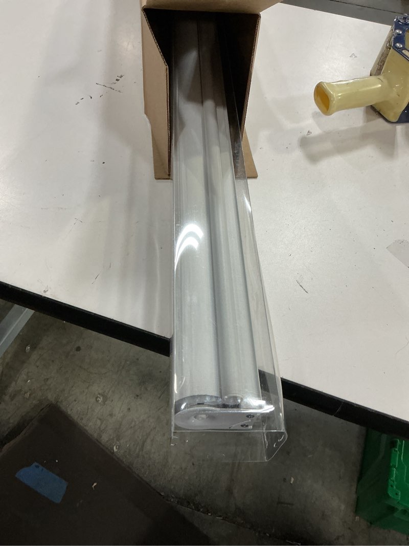 Condition photo showing Good Condition for shademoon cordless blackout window roller shades, pull down spring system indoor blinds, room darkening waterproof uv blocking thermal insulated fabric for home office (white, width 31", height 72") white 31"w x 72"h