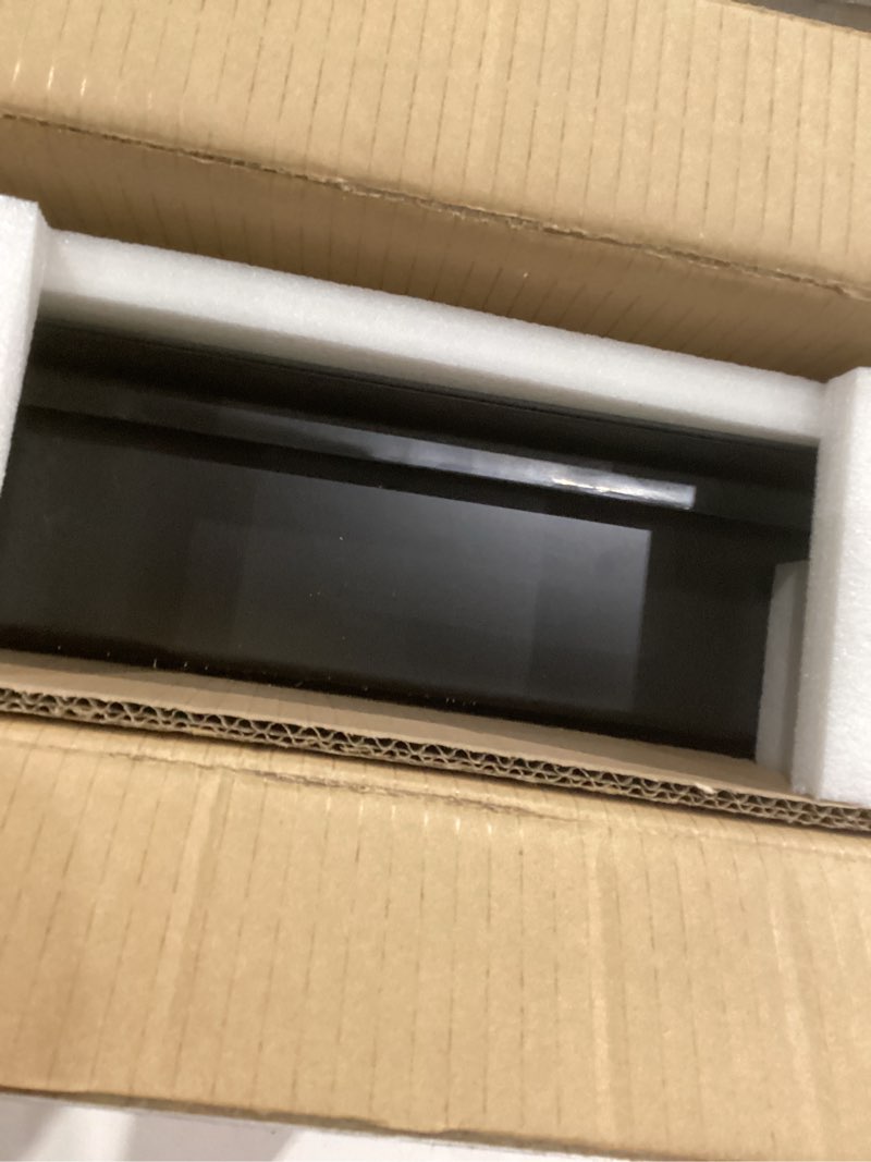 Condition photo showing New/Like New for Black Plastic Bathroom Medicine Mirror Cabinet 16 x 22 inch, Surface and Recessed Mount, Beveled Edge Mirror Black 16x22 inch Beveled Edge Mirror