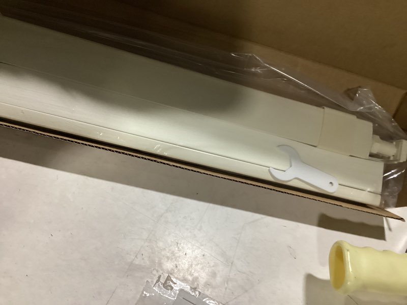 Condition photo showing New/Like New for LazBlinds No Tools No Drill Cordless Cellular Shades, Light Filtering Honeycomb Shades for Home, Thermal Insulation Blinds for Windows, 22" W x 64" H, Beige Light Filtering-beige 22" W x 64" H