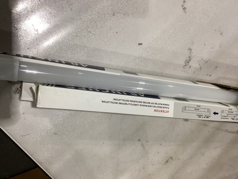 JESLED 4 Pack T8 LED Tube Lights 4FT, Fluorescent Replacement, 48 Inch, 14W, 2450LM, 5000K Daylight,