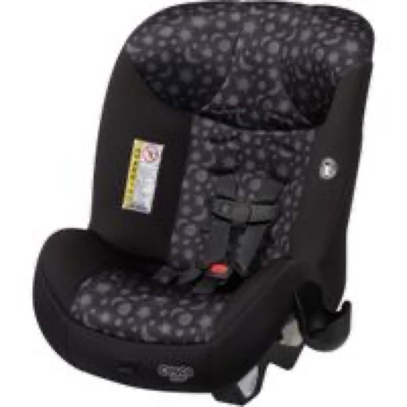 cosco kids scenera extend convertible car seat, rear and forward facing 5-point harness, slim design, machine-washable seat pad, black