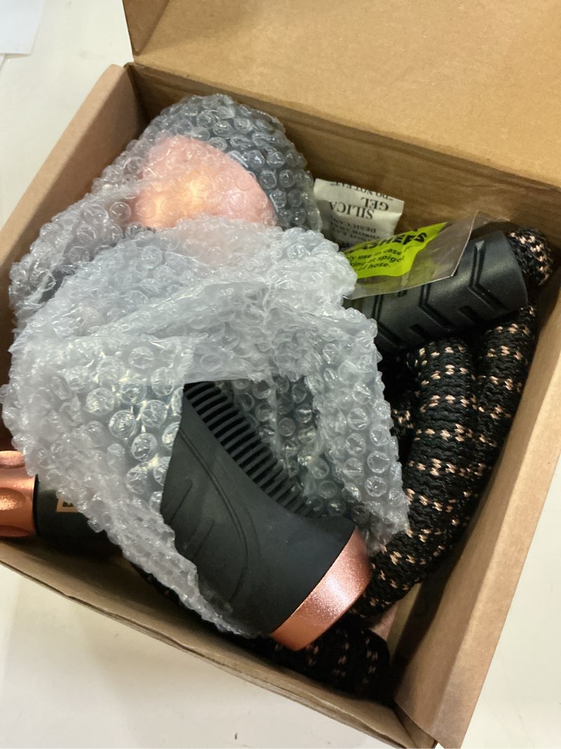 Condition photo showing Good Condition for pocket hose 25 ft copper bullet expandable garden hose w/10 pattern thumb spray nozzle as seen on tv 650psi 3/4 in patented lead-free ultra-lightweight solid copper anodized aluminum