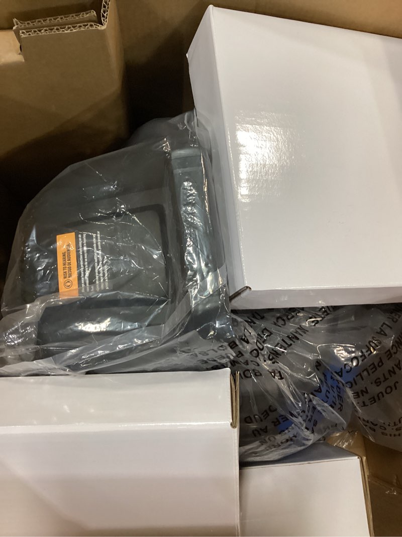 Condition photo showing New/Like New for kobalt 6-gallon portable electric 150 psi pancake air compressor with accessories included