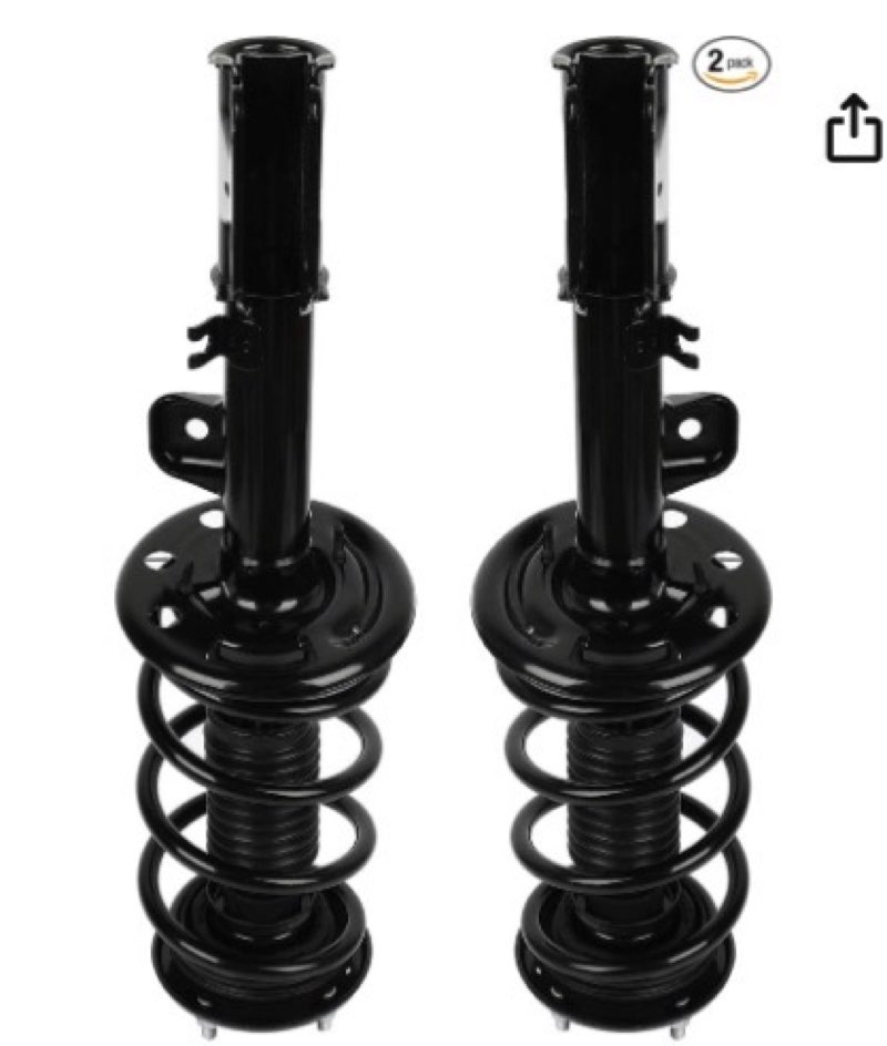 ECCPP 2pcs Front Pair Complete Strut Assembly Shock Absorber for 2013-2017 for Ford Explorer