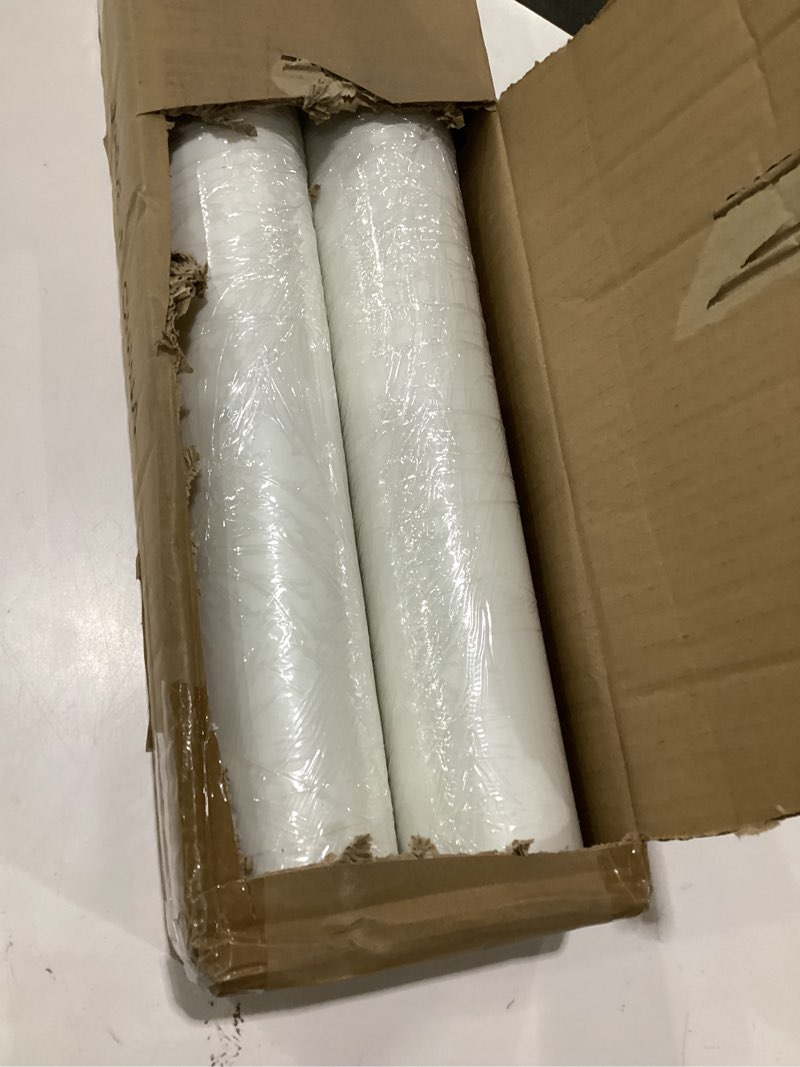 Condition photo showing As Is for caregy thermal laminating film roll 2 pack1.5 mil 1 inch core laminate rolls,25" x 500',school lamination 2roll 25" x 500'