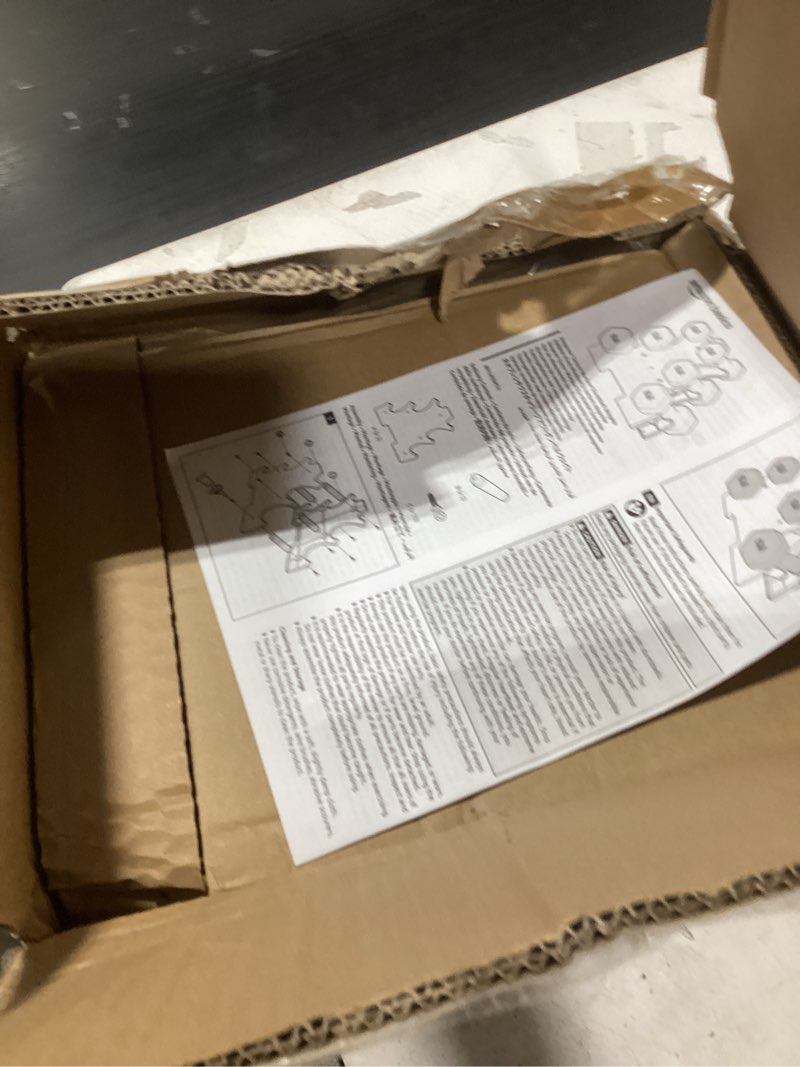 Condition photo showing New/Like New for amazon basics neoprene dumbbell hand weights for exercise and muscle toning rack with 3 pairs (3, 5, and 8 pound)