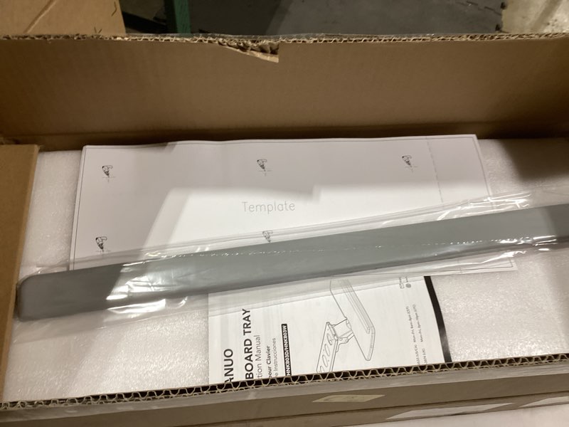 HUANUO Keyboard Tray Under Desk, 360 Adjustable Ergonomic Sliding Keyboard & Mouse Tray, 25" W x 9.8