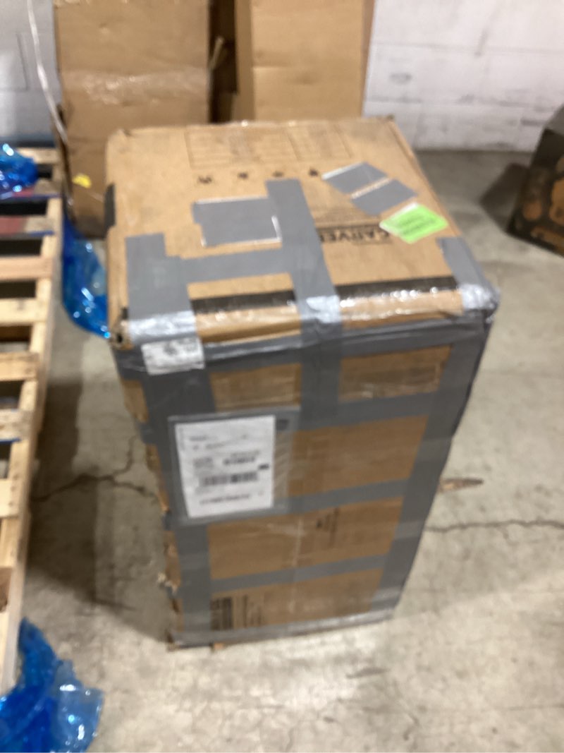 Condition photo showing New/Like New for 30 Gallon Fuel Caddy with Manual Transfer Pump | Heavy-Duty Stainless Steel Fuel Tank | 4-Wheel Mobile Design for Gasoline & Diesel | Cars, Trucks, Boats, Lawn Mowers Yellow 30 Gallon