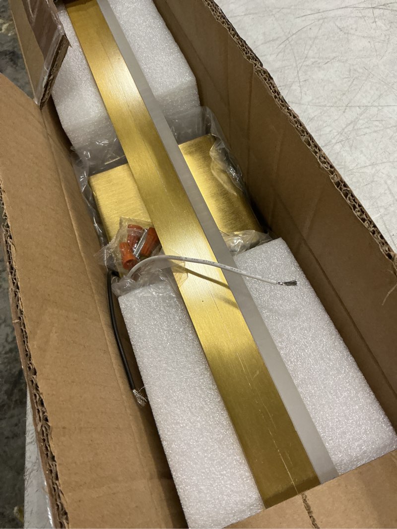 Condition photo showing Good Condition for gold bathroom vanity light 23.6 inch 20w dimmable 5cct led modern bathroom light fixture over mirror hardwired - etl certificated gold 23.6inch