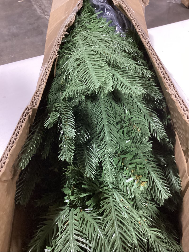 Condition photo showing Good Condition for Sunnyglade 4ft Artificial Christmas Tree with 240 LED Lights (Not pre-lit), Xmas Tree Full Tree with 300 Branch Tips & 11 Modes Light, RGB & Warm White Light, Foldable Stand for Home, Party Decor Green 4ft