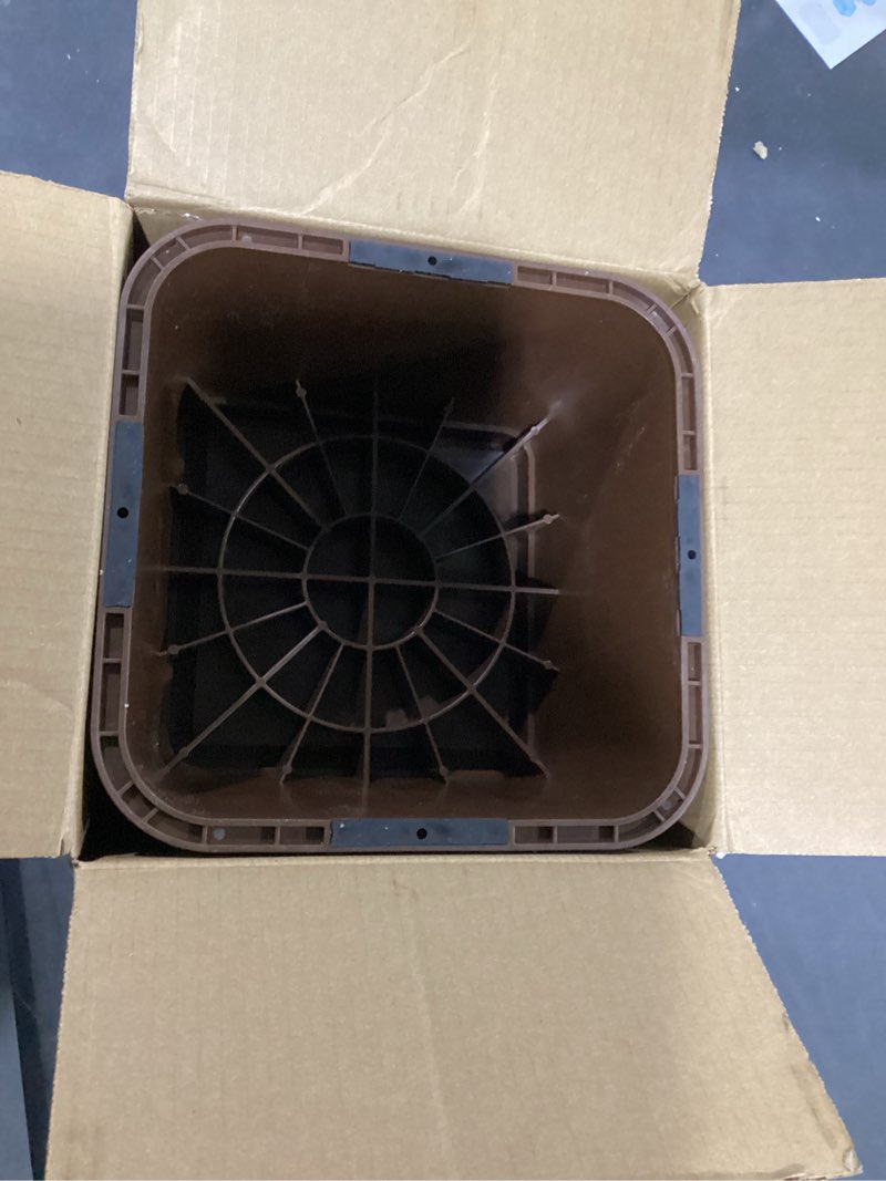 Condition photo showing Good Condition for bed risers furniture risers heavy-duty rectangular adjustable block lift to 3 inches and 4.3 inches desk, sofa, chair legs, refrigerator, washing machine support up to 4000 pounds square-brown-4 pack 2 layer(3inches)