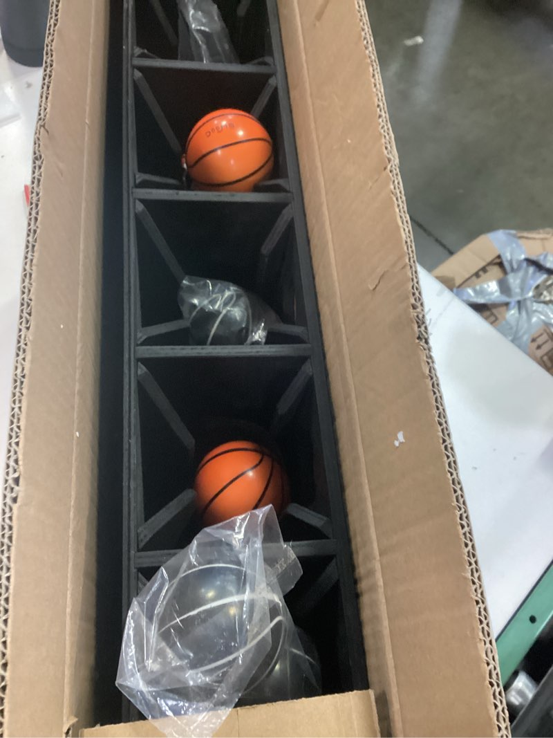 Condition photo showing Good Condition for swooc games - low post lineup™ | wall mounted giant basketball 4 in a row w/ 5+ games | basketball hoop for room wall games | game room games | mini basketball hoop indoor connect | four in a row game
