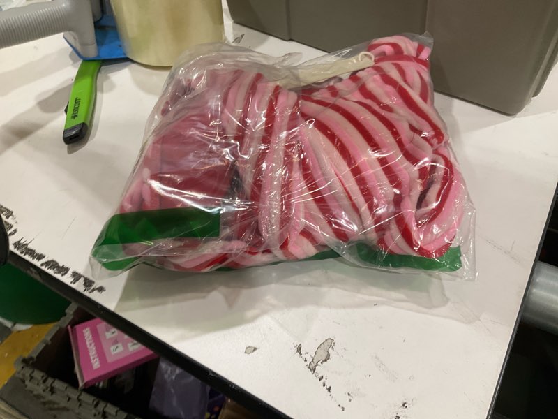 Condition photo showing As Is for Finesatile Underwire Bikini Sets for Women Retro Striped Padded Textured Bathing Suit Cute Y2K Bow S