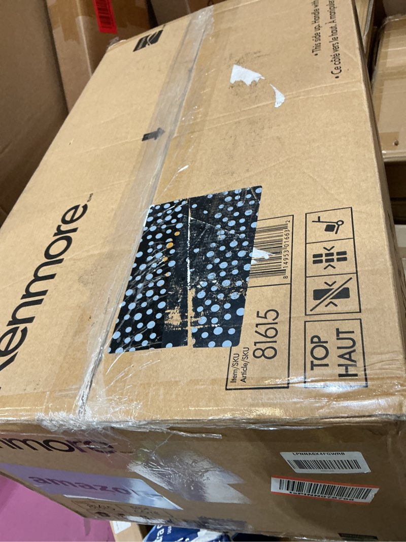 Condition photo showing New/Like New for kenmore 600 series pet friendly lightweight bagged canister vacuum with pet powermate, pop-n-go brush, 2 motors, hepa filter, aluminum telescoping wand, retractable cord and 4 cleaning tools, purple