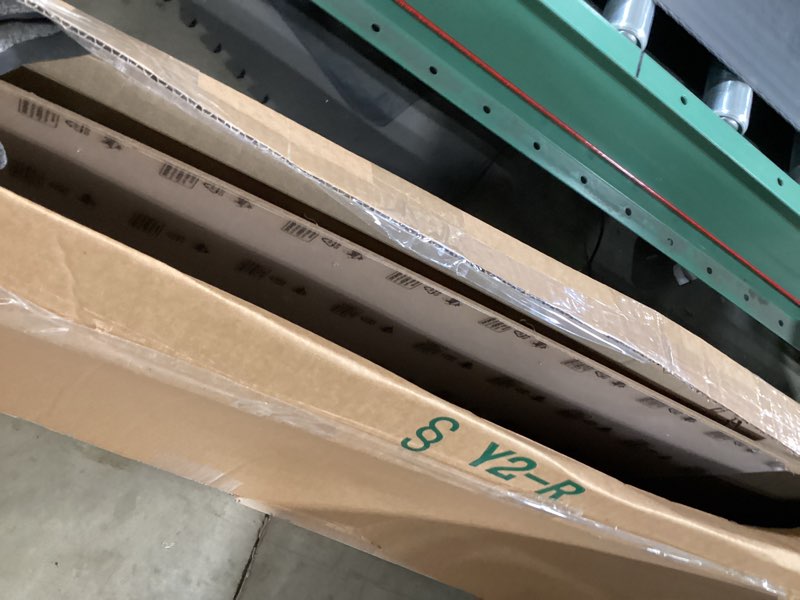 Condition photo showing Good Condition for euwazram rustic walnut 30x30 frame - single frame, 30 x 30 poster frame for artwork, puzzles, photos