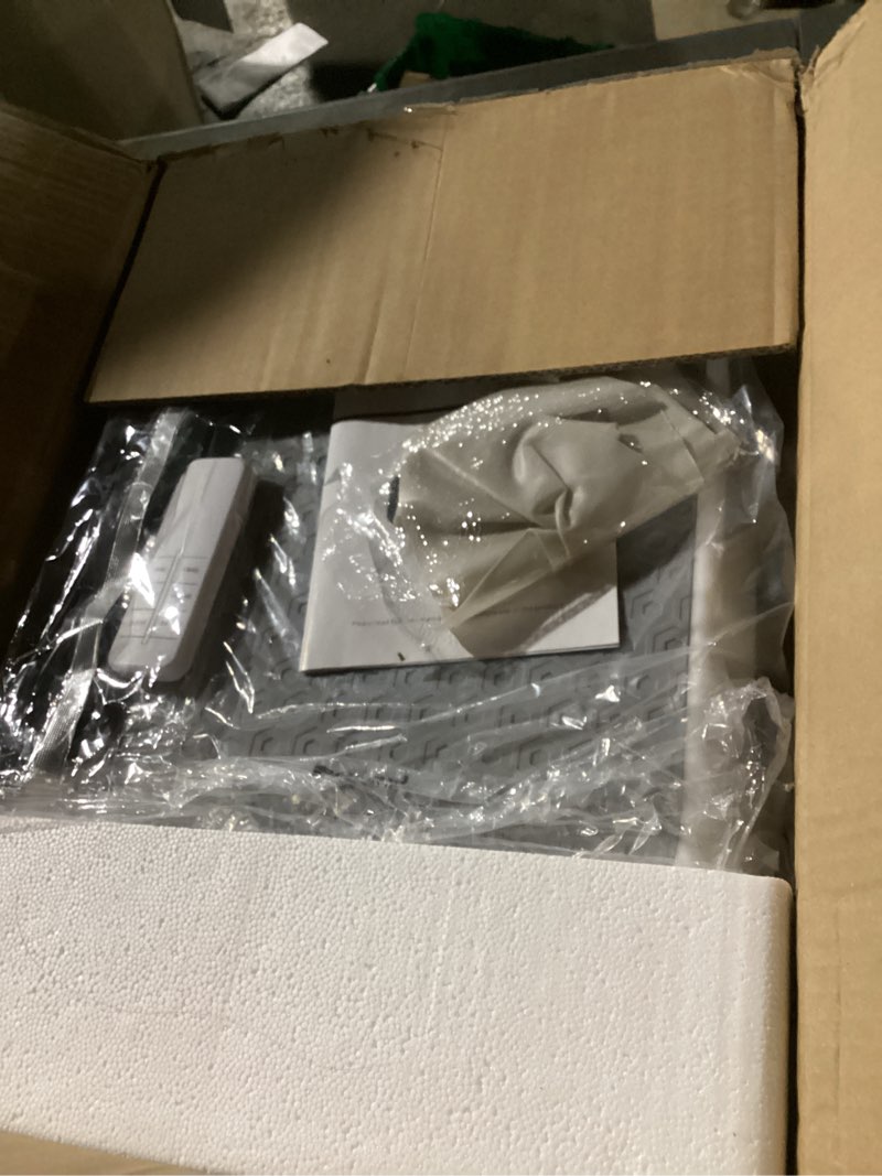 Condition photo showing New/Like New for Vibration Plate Exercise Machine Weight Loss, Full Body Shaker Workout Vibration Plates Lymphatic Drainage, Stand Shake Vibrating Plate for Women Men 450 Lbs Capacity Fitness Platform(Coconut White)