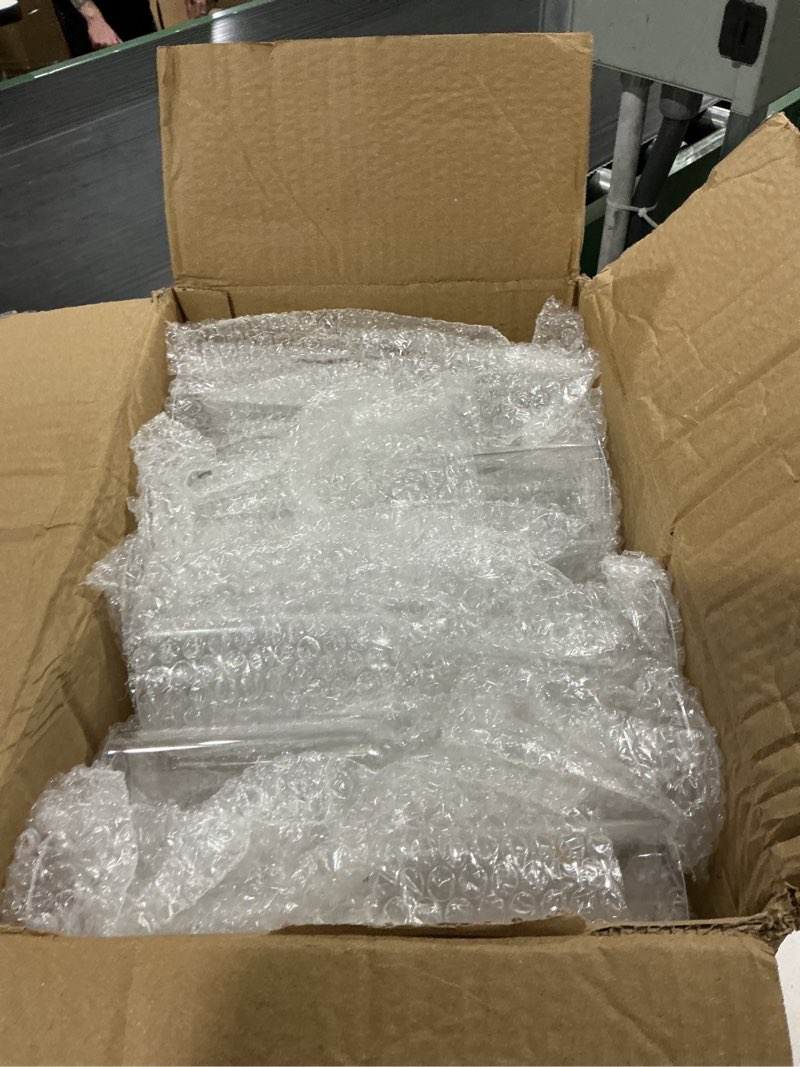 Condition photo showing Good Condition for plastic champagne flutes set of 48, 6 oz clear champagne glasses | unbreakable & shatterproof, acrylic mimosa glasses, reusable party cups bulk, for prosecco, sparkling wine, wedding reception transparent 48