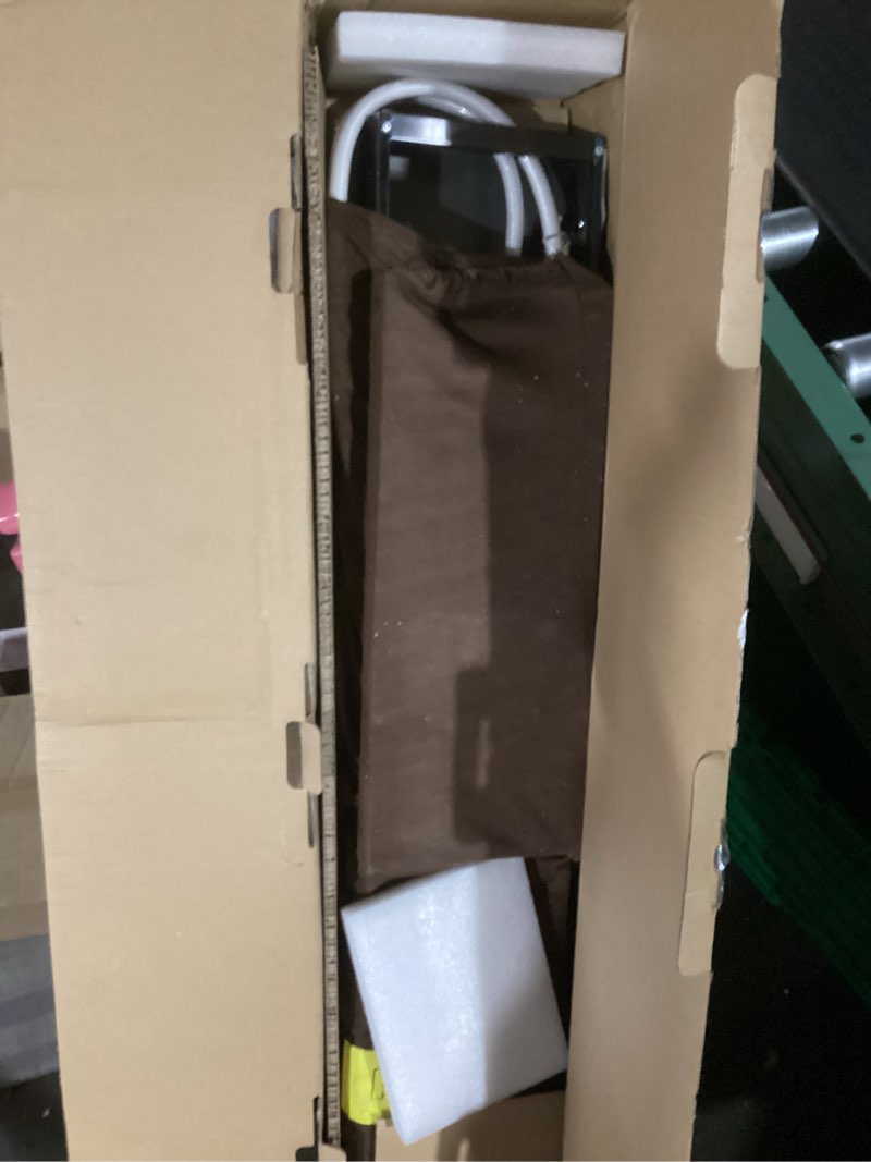 Condition photo showing New/Like New for MENATT LED Shower Panel Tower System, Bathroom 5-Function Shower Panel Tower with LED Rainfall Waterfall Shower Head, Massage Jets, Tub Spout, Handheld Shower, Black Black With 3 Body Jets