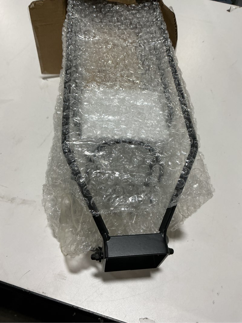 Condition photo showing Good Condition for Perfnique Modern Farmhouse Lantern Decor, 19.7'' 22'' Set of 2 Black Metal Lanterns, 2 LED 6hr Timer Flickering Flameless Candles, Lanterns Decorative for Porch, Patio, Fireplace Mantle, Christmas 22inch & 19.7inch