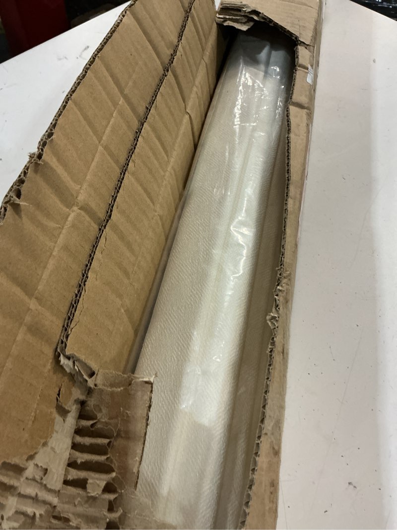 Condition photo showing Good Condition for lazblinds cordless roman shades for windows, light filtering thermal insulated window blinds, lightweight fabric blinds for indoor windows, 32" w x 60" h, ivory light filtering - ivory 32" w x 60" h