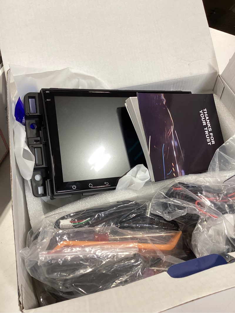 Condition photo showing Good Condition for similar to ik9 9\" wireless carplay & android auto screen, portable car stereo with 4k dash cam & 1080p rear camera, carplay with backup camera, touch screen gps display, mirror link, apple car play screen