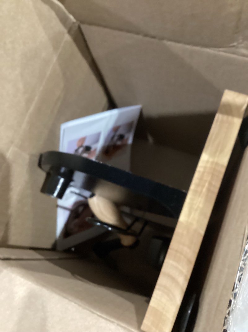 Condition photo showing Good Condition for Upgrade Manual Bread Slicer for Homemade Sourdough - Adjustable Thickness & Evenly Slice, Bread Slicer with Scale Lines, Hand Crank, Suction Cups and Bread Guide for Sandwiches, Toast, Bagel, Baguette Black 6.6"