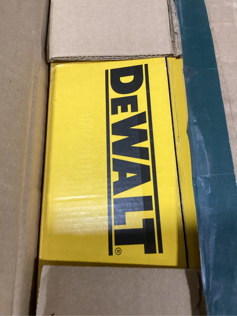 Condition photo showing New/Like New for dewalt dxaeps14 2000 peak battery amp 12v automotive battery booster jump starter/power station with 120 psi compressor, 500w ac power inverter, and 15w usba & 25w usb ports