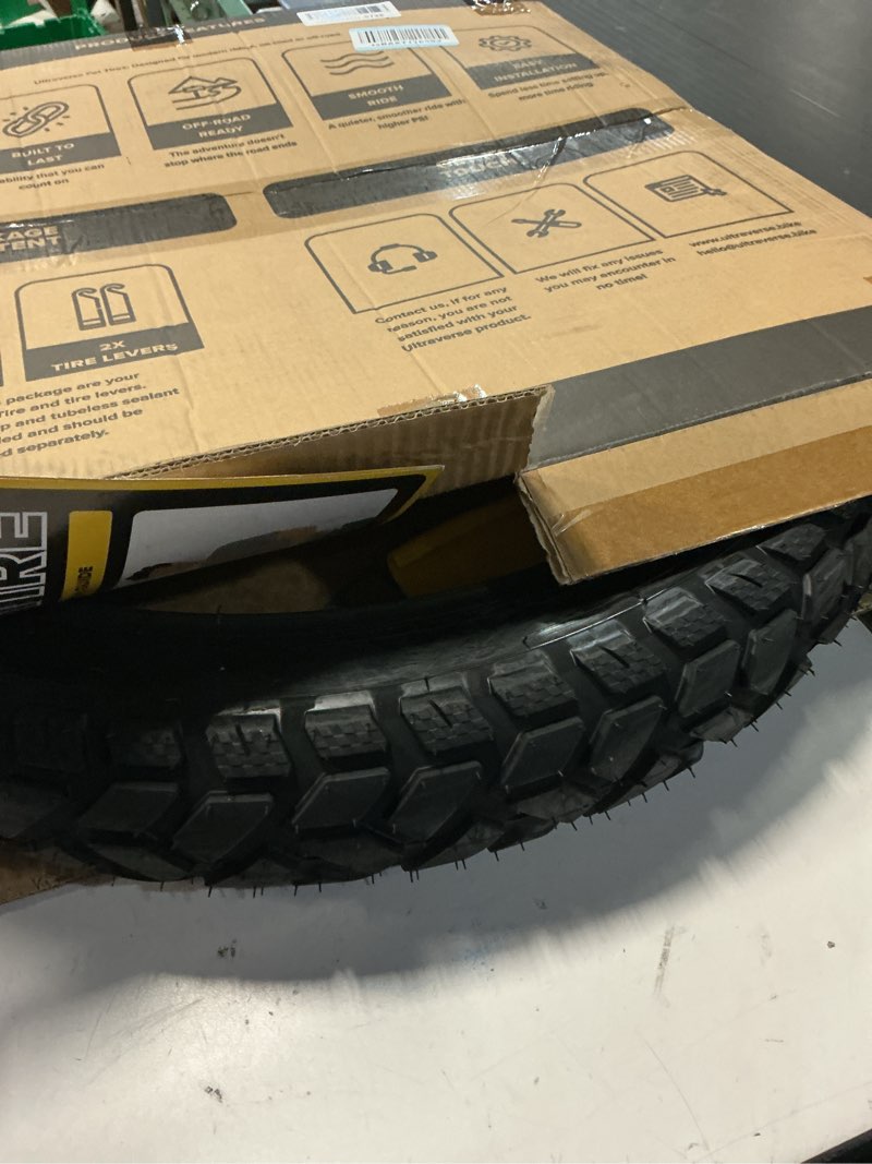 Condition photo showing Good Condition for ultraverse 20x4 e-bike fat tire - robust, high-performance 20inch fat tyre for mtb and ebikes, durable all-terrain directional tread, superior density for street & trail adventures-1 unit 20x4.0 1 unit pack