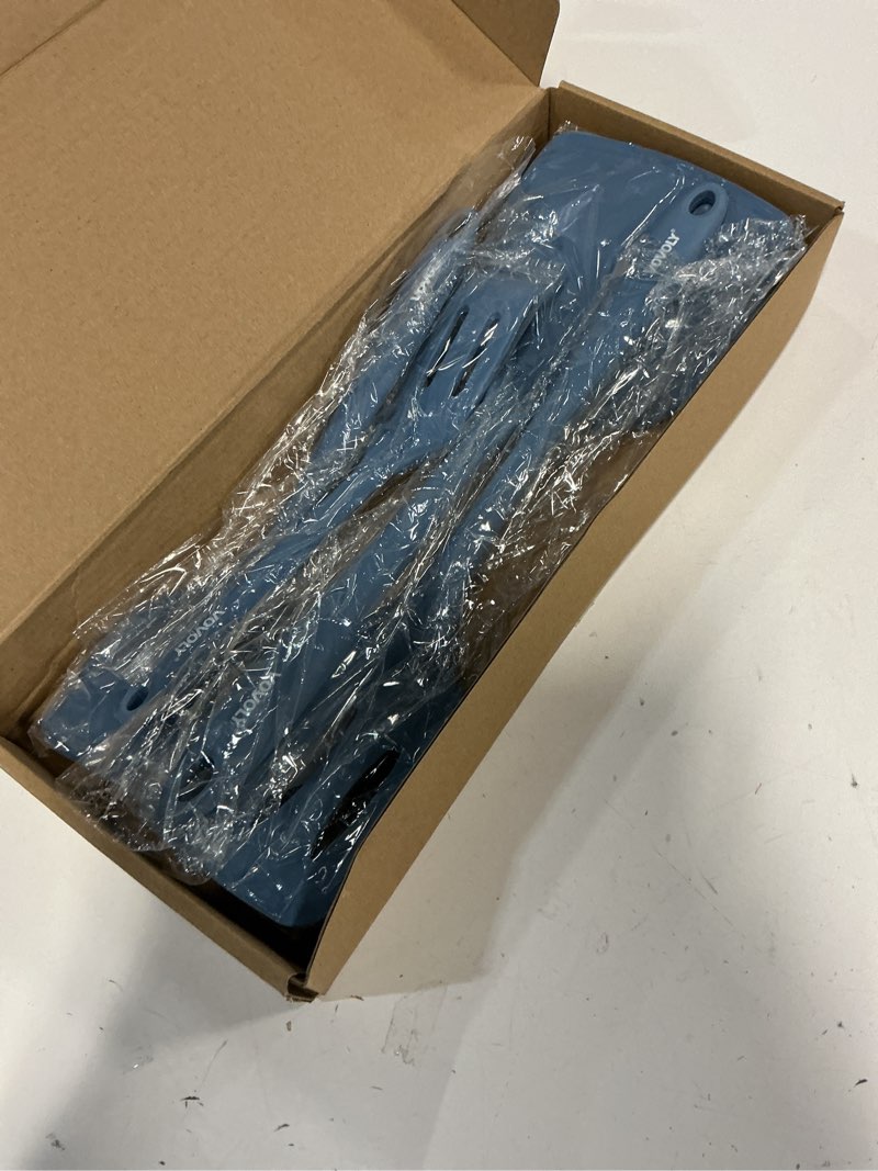 Condition photo showing New/Like New for Silicone Spatula Set, 600°F Heat Resistant Silicone Spatula Turner Flipper for Cooking, Non Stick and Non Scratch Kitchen Utensils for Eggs & Pancakes, 4 Pack,Starry Blue 4-Pcs Set_Blue