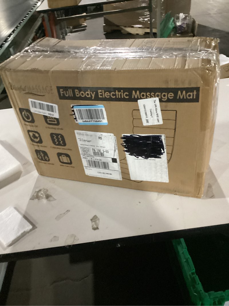 Condition photo showing Good Condition for Full Body Massage Mat with Heat,Electric Massage Pad with Shiatsu Neck Back Massage Pillow,Massage M
