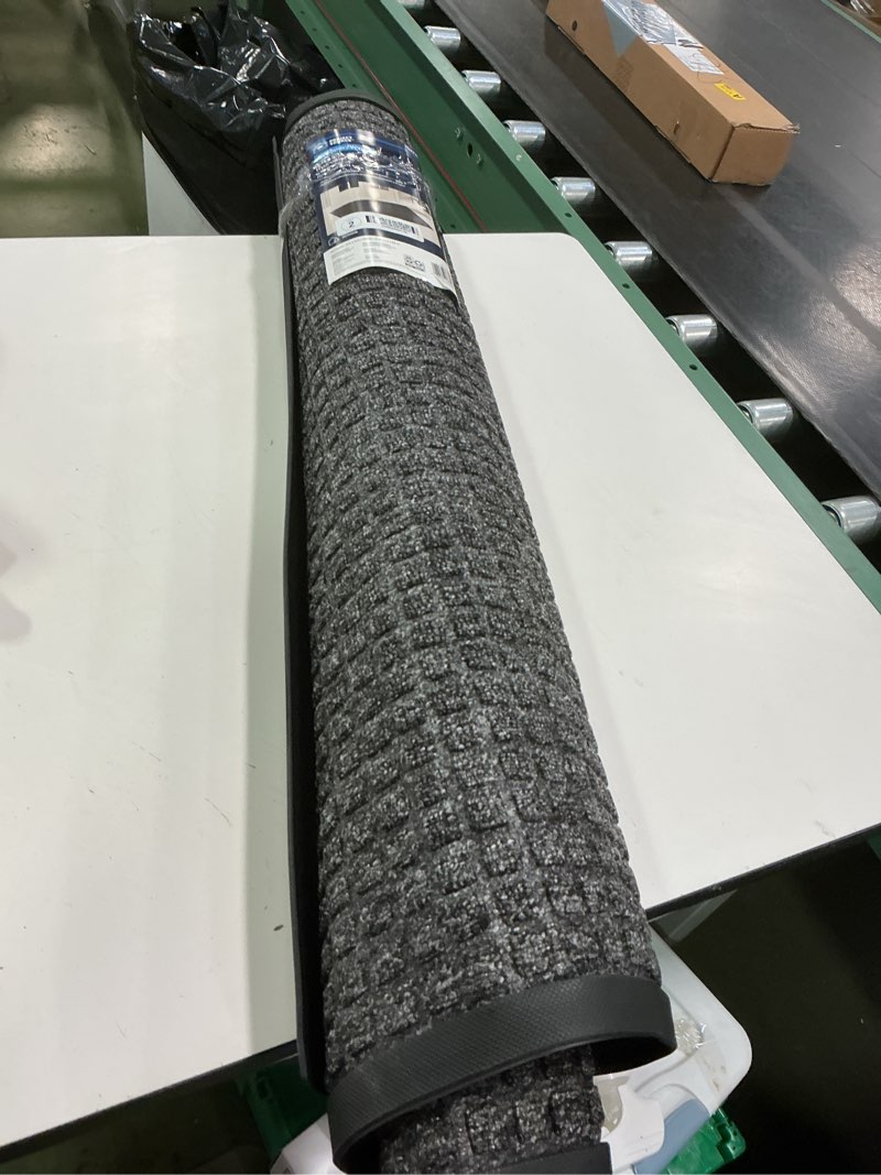 Condition photo showing Good Condition for Project Source 36-in x 60-in Gray/Silver Non-Slip Grip Indoor or outdoor Door Mat