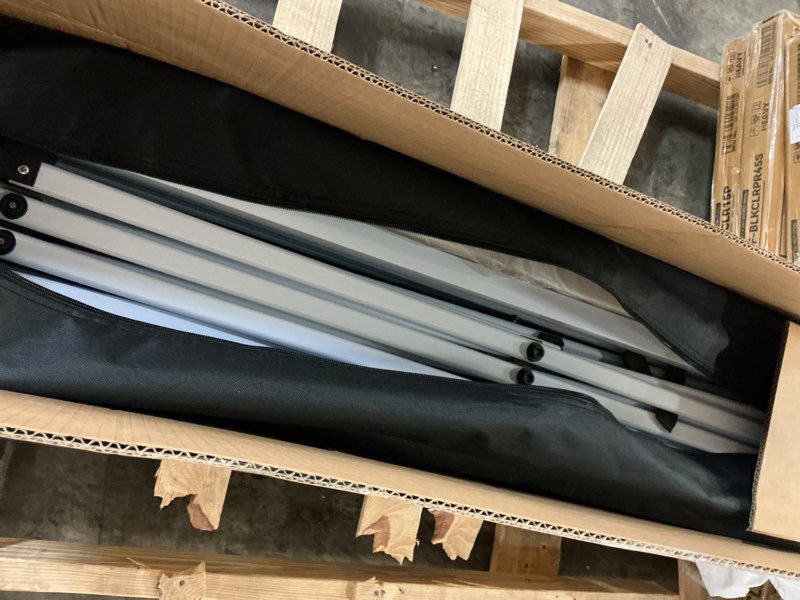 Condition photo showing New/Like New for cobizi 10x15 heavy duty pop up canopy tent with 4 sidewalls thicken frame, commercial easy up outdoor wedding party tents, all season waterproof windproof with stakes sandbags ropes bag, white