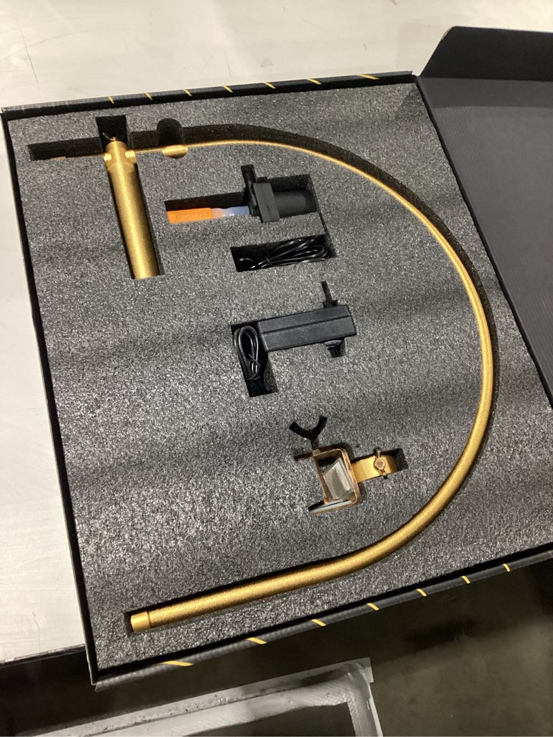 Condition photo showing New/Like New for Head Spa Water Circulation Equipment, Portable Shampoo Bowl Waterfall Head Spa, Fits Shampoo Bowl for Salon and Beauty Salon, Gold (SXH-0001, Average Size) SXH-0001 average size