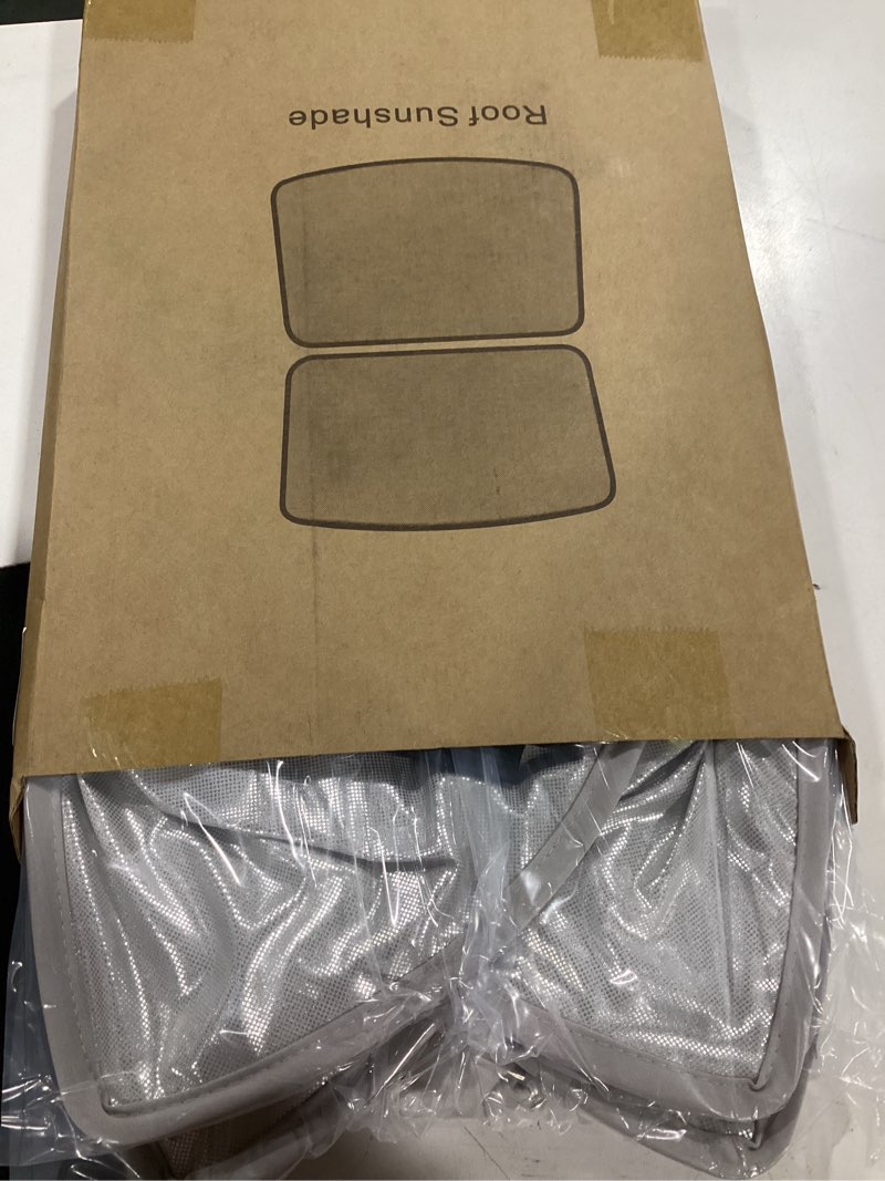 Condition photo showing New/Like New for 2026 upgrade sunshade roof for tesla model y juniper 2025 2026 [no-gap/sag-free] heat insulation glass roof sunshade sunroof for tesla model y accessories 2026 2025 gray gray model y juniper 2025-2026