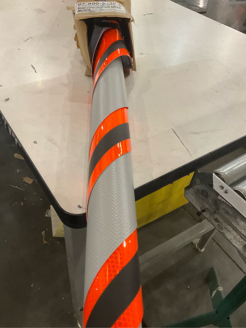 Roll-Up Sign-36" Diamond Grade- Road Construction Ahead