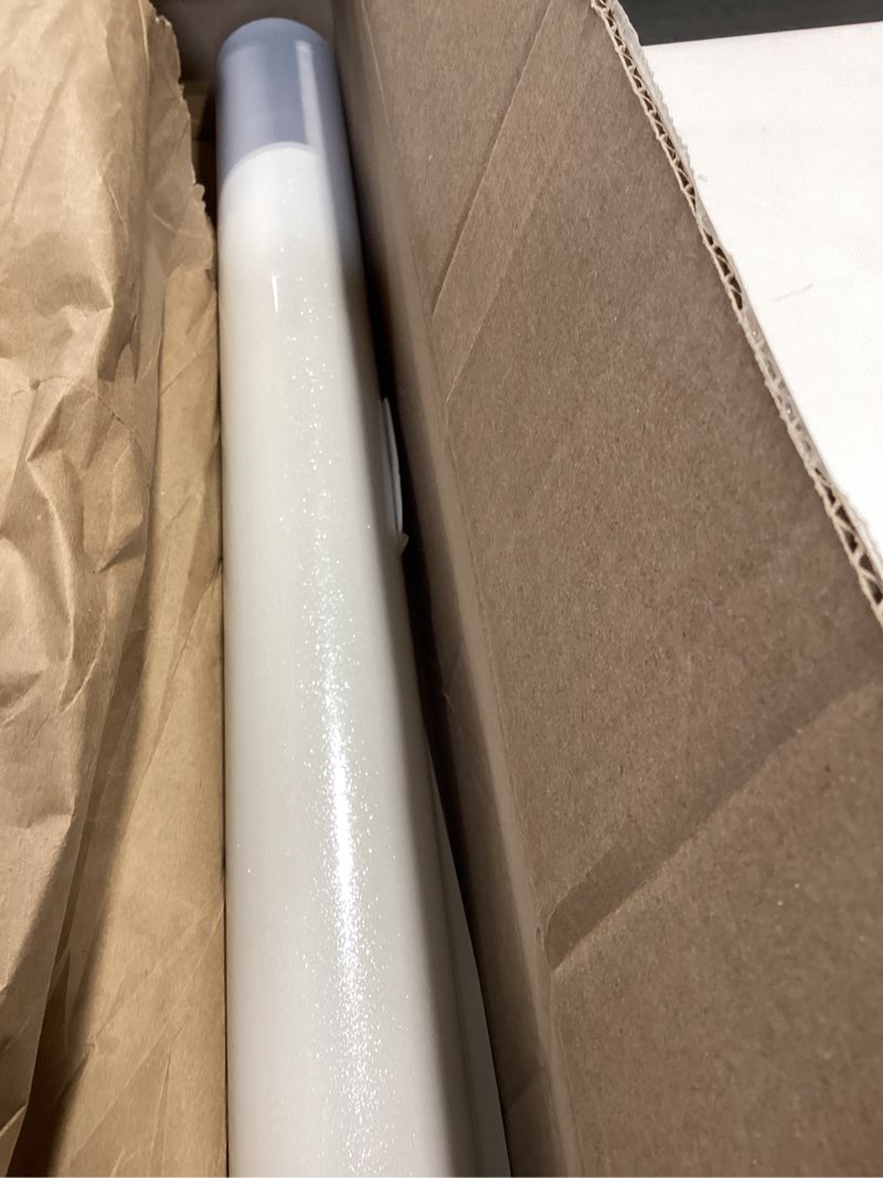 Condition photo showing Good Condition for avery dennison sw900 161-d in diamond white - dual layered vinyl car supreme wrapping film - 2ft x 5ft - vehicle sheet roll 2ft x 5ft diamond white